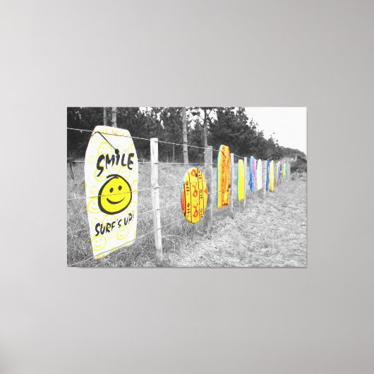 SURF IST AUF! 40 x 60 Leinwanddruck (Vorderseite)