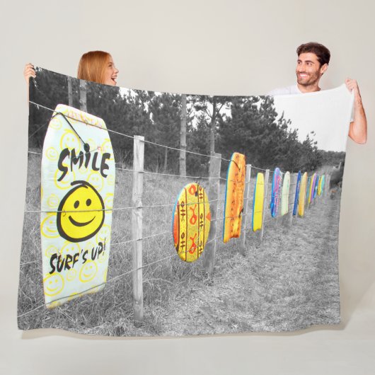 SURF IST AUF! FLEECEDECKE (Beispiel)