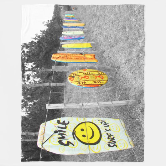 SURF IST AUF! FLEECEDECKE (Vorderseite)