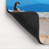 Surf ist auf! - Gänse Mousepad (Ecke)