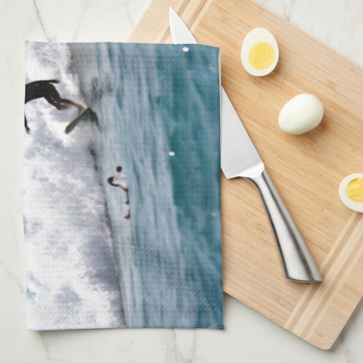 Surf ist auf Hawaii! Handtuch (Viertel Falte)