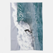 Surf ist auf Hawaii! Handtuch (Vertikal)