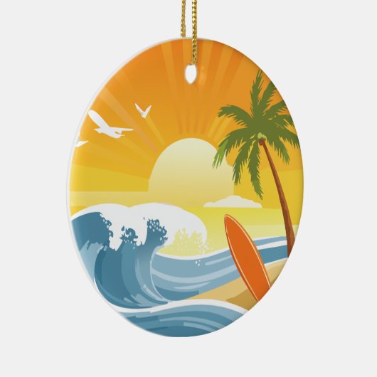 Surf ist auf! keramik ornament (Rechts)