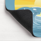 Surf ist auf! mousepad (Ecke)