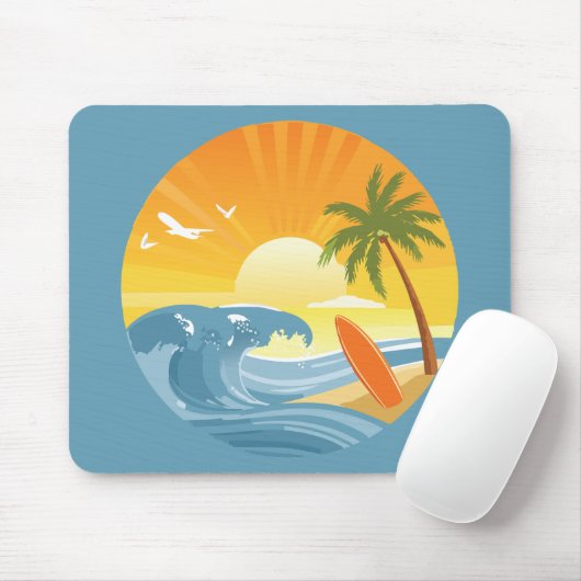 Surf ist auf! mousepad (Mit Mouse)