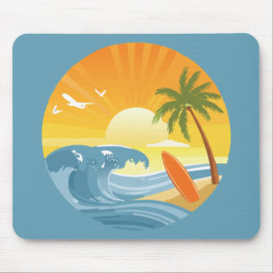 Surf ist auf! mousepad
