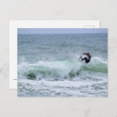 Surf ist auf!! postkarte (Vorne/Hinten)