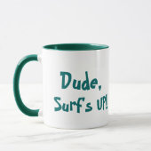 SURF IST AUF! Tasse (Links)