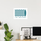 Surf Jeffreys Bay Südafrika Poster (Heimbüro)