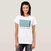 Surf Jeffreys Bay Südafrika T-Shirt (Vorne ganz)
