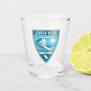 Surf Jensen Beach Florida Schnapsglas