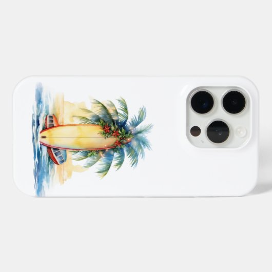 Surf Joy iPhone Case (Rückseite (Horizontal))