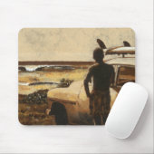 Surf-Karo Mousepad (Mit Mouse)