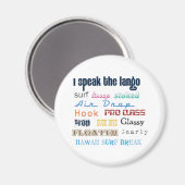 Surf Lango LIMITED EDITION Magnet (Vorderseite/Rückseite)