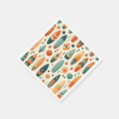 Surf Leben Serviette (Ecke)