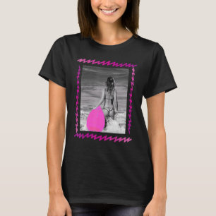 Surf Life Babe 80er Retro Vintag Style Graphics T-Shirt
