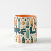 Surf Life (Name) Tasse (Zentrum)