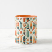 Surf Life (ohne Namen) Tasse (Zentrum)