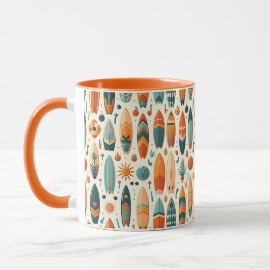 Surf Life (ohne Namen) Tasse (Links)