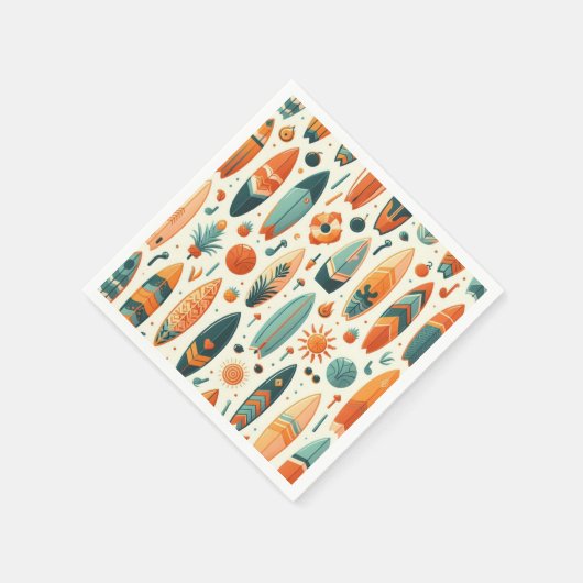 Surf Life Serviette (Ecke)