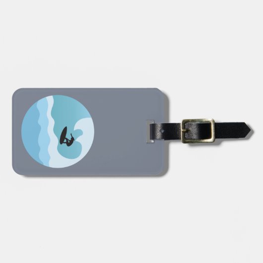 SURF LOVER GEPÄCKANHÄNGER (Vorderseite horizontal)