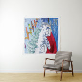 Surf Magnet-Wandteppiche Wandteppich (Beispiel (Horizontal))