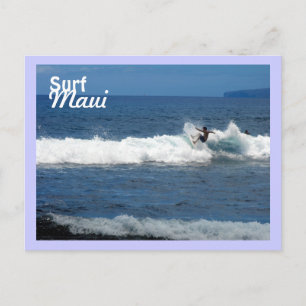 Surf Maui, Olowalu Beach, Lahaina, Hawaii Postkarte