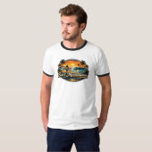 Surf Mentawais - Vintage Design T-Shirt (Vorne ganz)