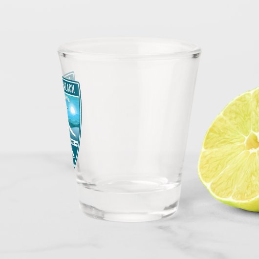 Surf Miami Beach Florida Schnapsglas (Rechts)