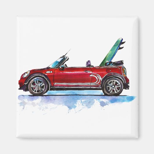 Surf Mini Magnet (Vorne)