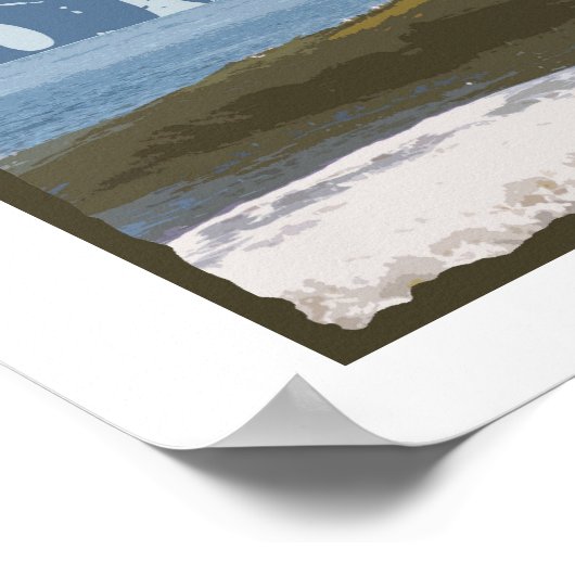 SURF miniPoster Poster (Ecke)