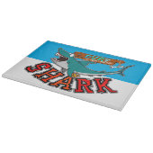 Surf mit Hai Schneidebrett (Ecke)