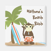 Surf Monkey Magnet (Vorne)