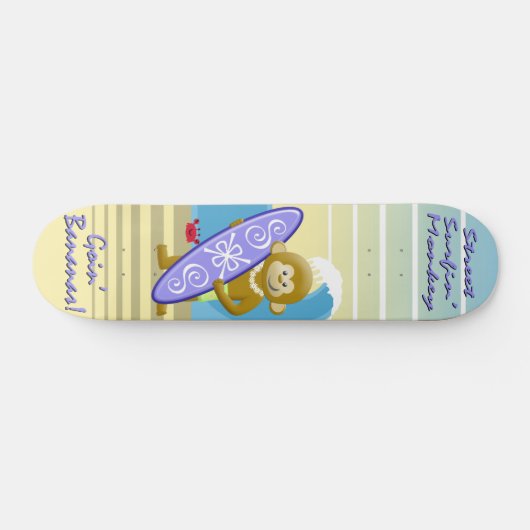 Surf Monkey Skateboard (Horizontal)