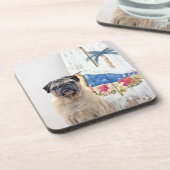 Surf-Mops Getränkeuntersetzer (Linke Seite)