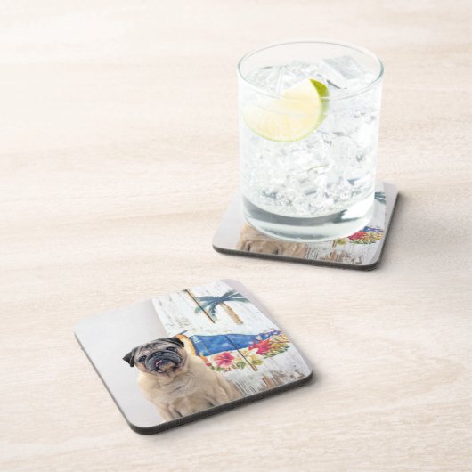 Surf-Mops Getränkeuntersetzer (Rechte Seite)