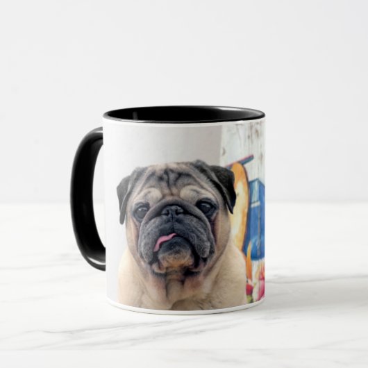 Surf-Mops Tasse (Vorderseite Links)