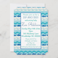Surf 'N Fishies Nautical Baby Sip und siehe