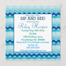 Surf 'N Sun Nautical Baby Sip und sehen