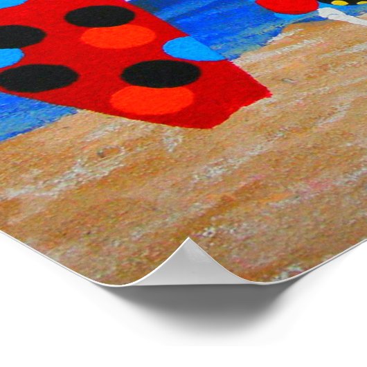 Surf oder stirb Poster (Ecke)