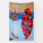 Surf oder stirb Poster Banner (Vertikal)
