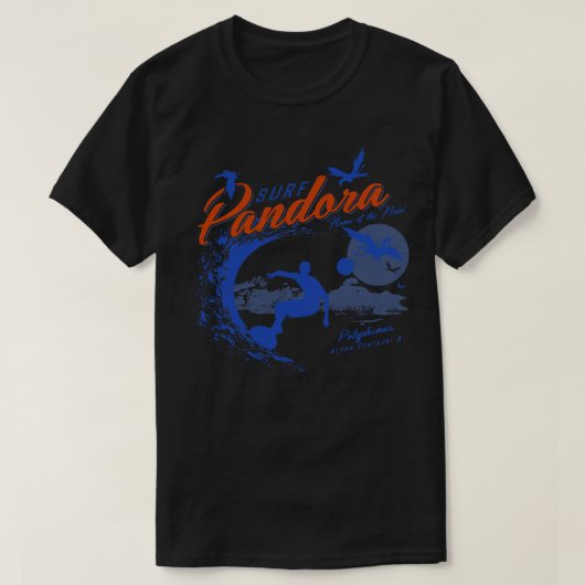 Surf Pandora T-Shirt (Design vorne)