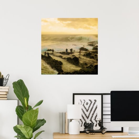 Surf Paradise Poster (Heimbüro)