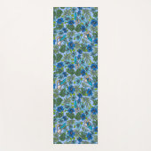 Surf Pareau Hawaiian Hibiscus Surfing - Blue-Turq Yogamatte (Vorderseite)