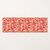 Surf Pareau Hawaiian Hibiscus Surfing - Red Yogamatte (Vorderseite (Horizontal))