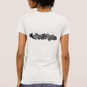 Surf Pareau Hawaiian Hibiskus Band T-Shirt (Rückseite)