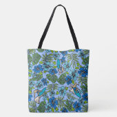 Surf Pareau Hawaiian Hibiskus Surfing Beach Bag Tasche (Rückseite)