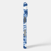 Surf Pareau Hawaiian Hibiskus Surfing Blue Case-Mate iPhone Hülle (Rückseite / Rechts)