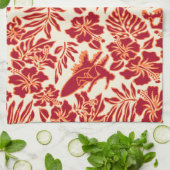 Surf Pareau Hawaiian Kitchtuch Geschirrtuch (Gefaltet)