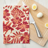 Surf Pareau Hawaiian Kitchtuch Geschirrtuch (Viertel Falte)